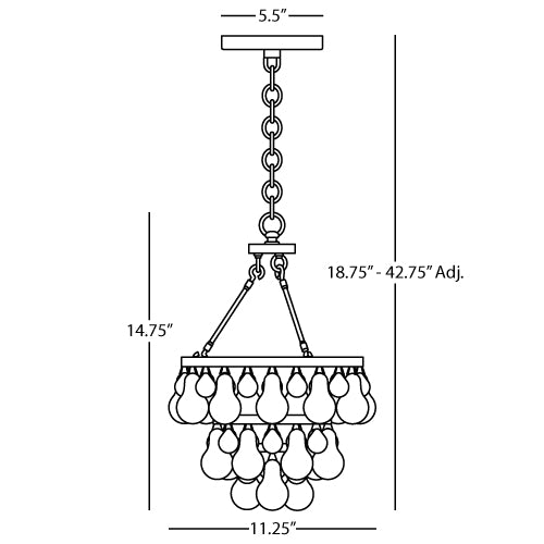 Robert Abbey Bling Pendant