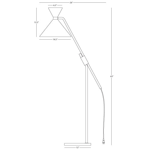 Robert Abbey Cinch Floor Lamp