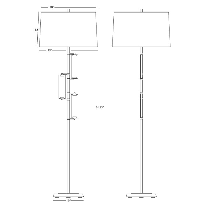 Robert Abbey Alston Floor Lamp